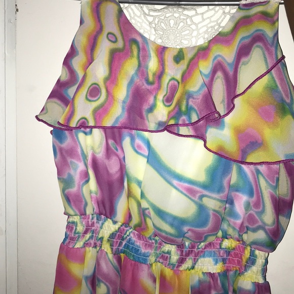 Girls Long Sun Dress - Picture 3 of 3